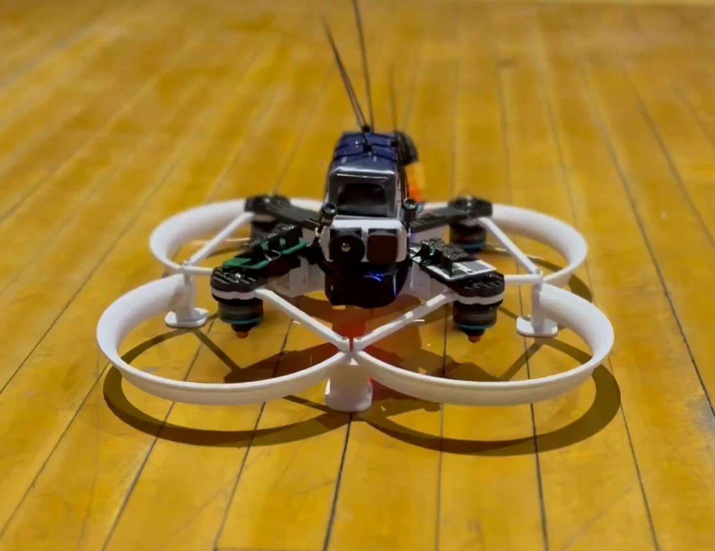 Early hand-built Halo prototype